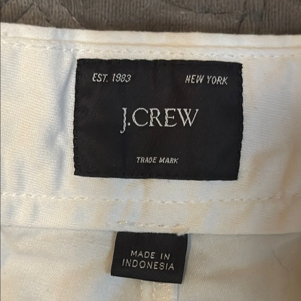 J. Crew Men's Cream Flat Front Shorts
